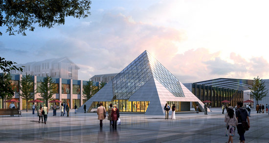 乌鲁木齐金字塔网架